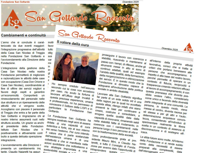 San Gottardo Racconta dicembre 2025