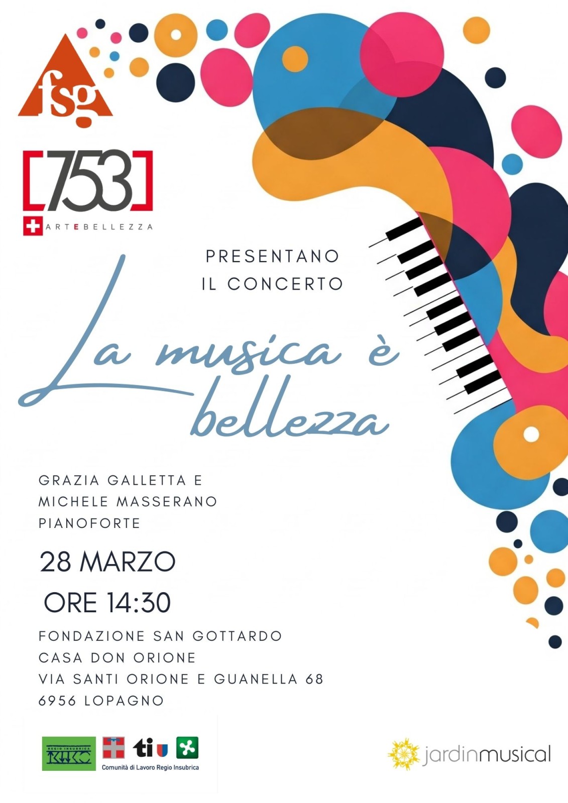 Concerto di pianoforte a Casa Don Orione
