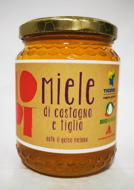 Miele di castagno e tiglio BIO 500g